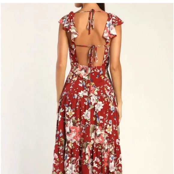 NWT Lulus Floral dress - Picture 3 of 6